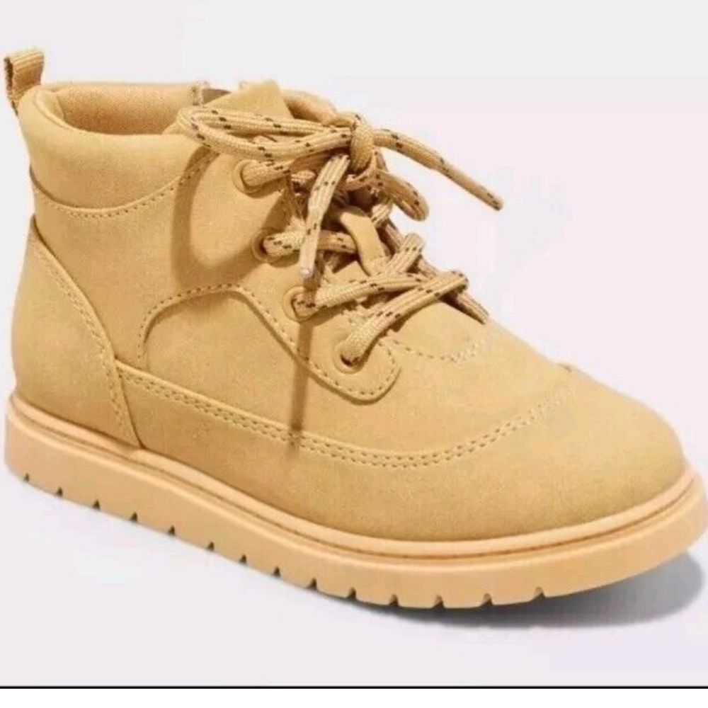 NWT Han Boots from Cat & Jack™ Cognac /Tan Sz 7 Toddler